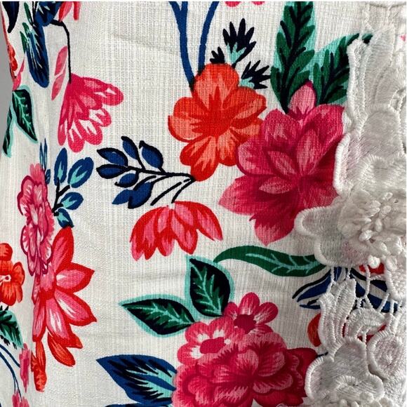 Eliza J Floral Embroidered A Line sleeveless Dress - Picture 8 of 10